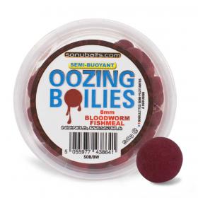 SONUBAITS OOZING BOILIES 8MM  BLOODWORM S0810019