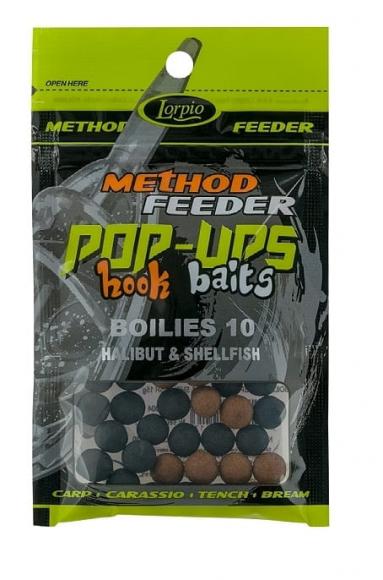PRZYNETA LORPIO HOOK BAITS POP-UPS BOILIES 10 HALIBUT&SHELLFISH 15G