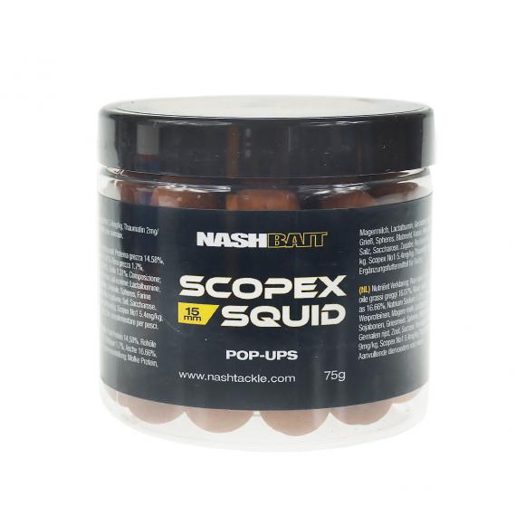 SCOPEX SQUID POP-UPS 15MM 75G