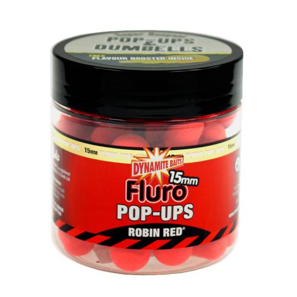 ROBIN RED FLURO POP UPS 15MM ADY040042