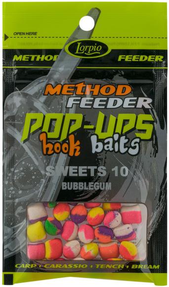 PRZYNĘTA LORPIO HOOK BAITS POP-UPS SWEETS 10 BUBBLEGUM 15G