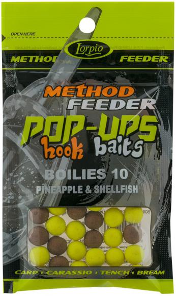 PRZYNĘTA LORPIO HOOK BAITS POP-UPS BOILIES 10 PINEAPPLE&SHELLFISH