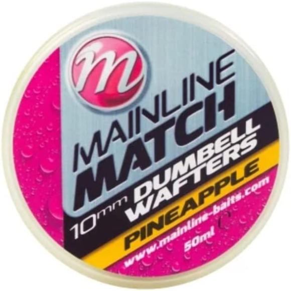 MATCH DUMBELL WAFTERS 10MM - YELLOW - PINEAPPLE MM3116